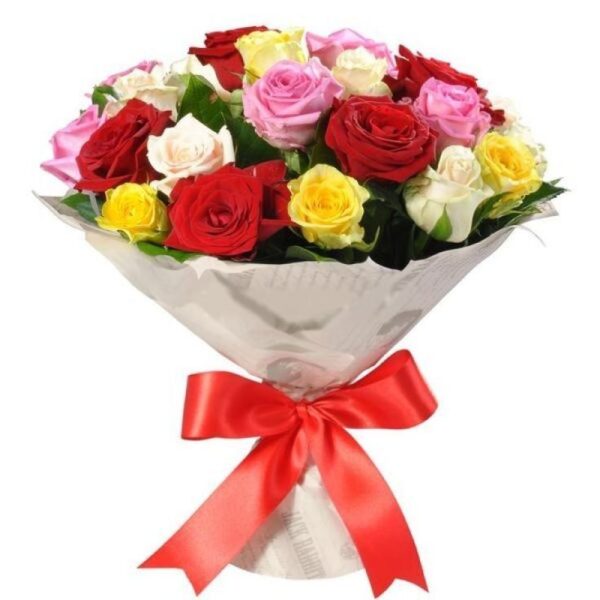 Mixed Roses Bouquet - Image 3