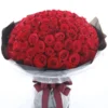 100 Red Roses Grande Bouquet - Image 3