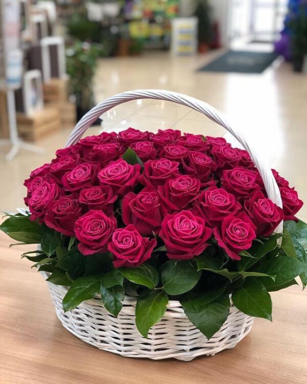 Radiant Ruby Basket