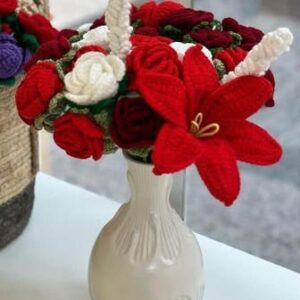 Wool Garden Vase
