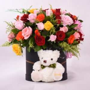 Colorful Flower Box