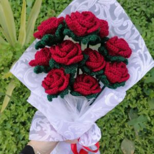 Custom Wool Flower Bouquet