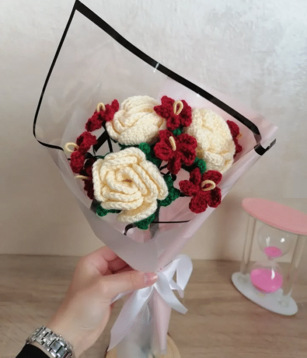 Wool Petal Charm