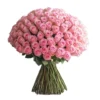 ⁦100 Pink Roses Bouquet⁩ - الصورة ⁦2⁩