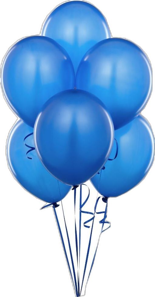 Blue Breeze Helium Balloons