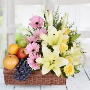 Blooming Harvest Basket