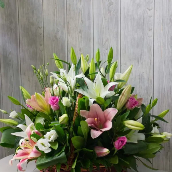 Royal Lily Basket