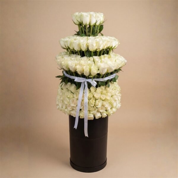 White Rose Royal Box Amman | WowWard Flower & Gift Delivery