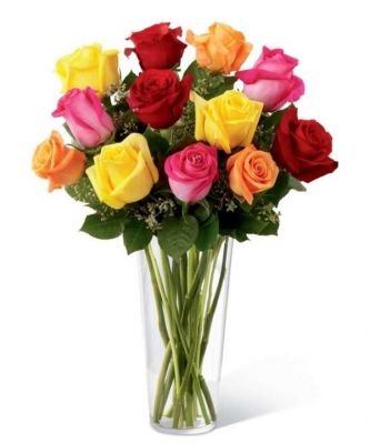 12.jpg Mixed Roses Bouquet