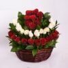 16.jpg Triple Love Basket with Teddy Bear & Chocolates