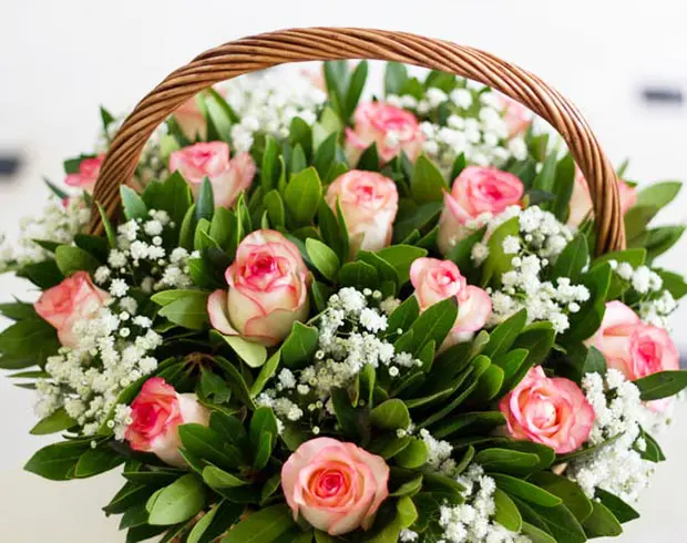 Blush & Green Basket product thumbnail 2