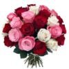 2-2.jpg Red & Pink Roses Bouquet