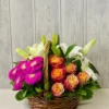 Mixed Blossom Basket | Flower & Gift Delivery in Amman, Jordan – WowWard (Photo 2)