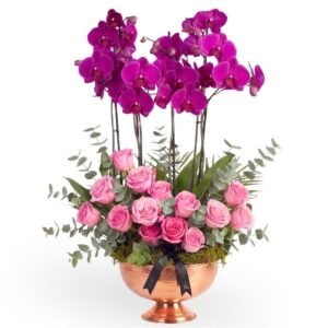 24.jpg Orchid & Rose Vase