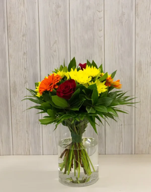 Rainbow Elegance Vase | Flower & Gift Delivery in Amman, Jordan – WowWard (Photo 2)