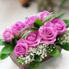 Blush Rose Box Amman | WowWard Flower & Gift Delivery
