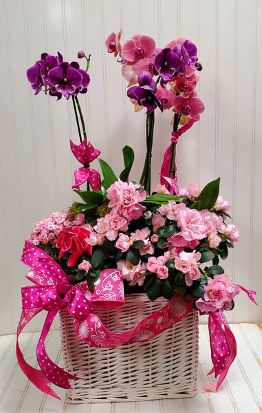 Orchid Bloom Basket product thumbnail 2
