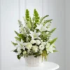 Lily White Basket | Flower & Gift Delivery in Amman, Jordan – WowWard (Photo 2)