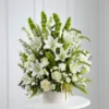 Lily White Basket Amman | WowWard Flower & Gift Delivery