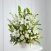 Lily White Basket | Flower & Gift Delivery in Amman, Jordan – WowWard (Photo 3)