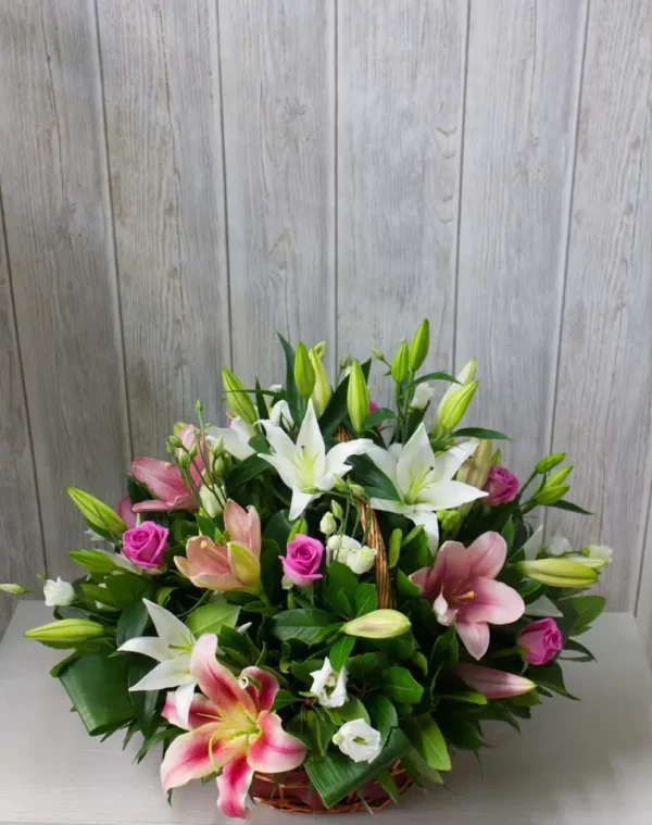 Royal Lily Basket