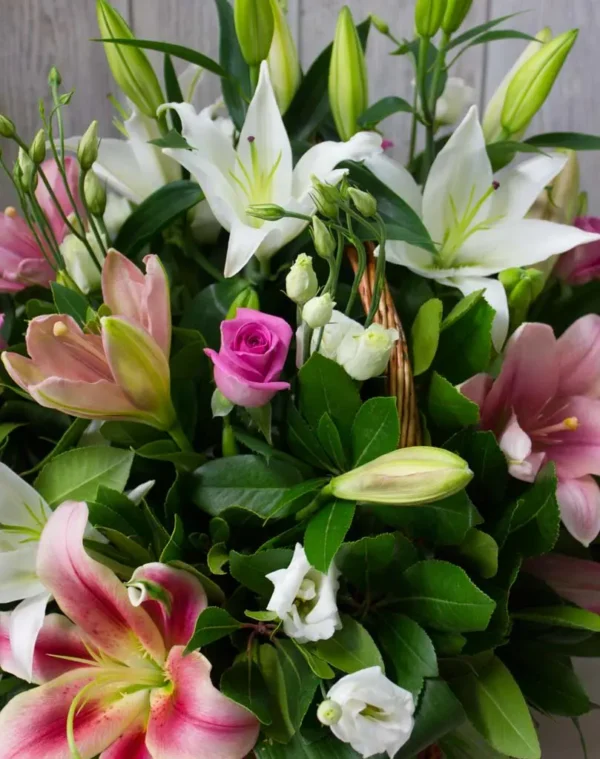 Royal Lily Basket