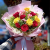 Vibrant Colorful Flower Bouquet