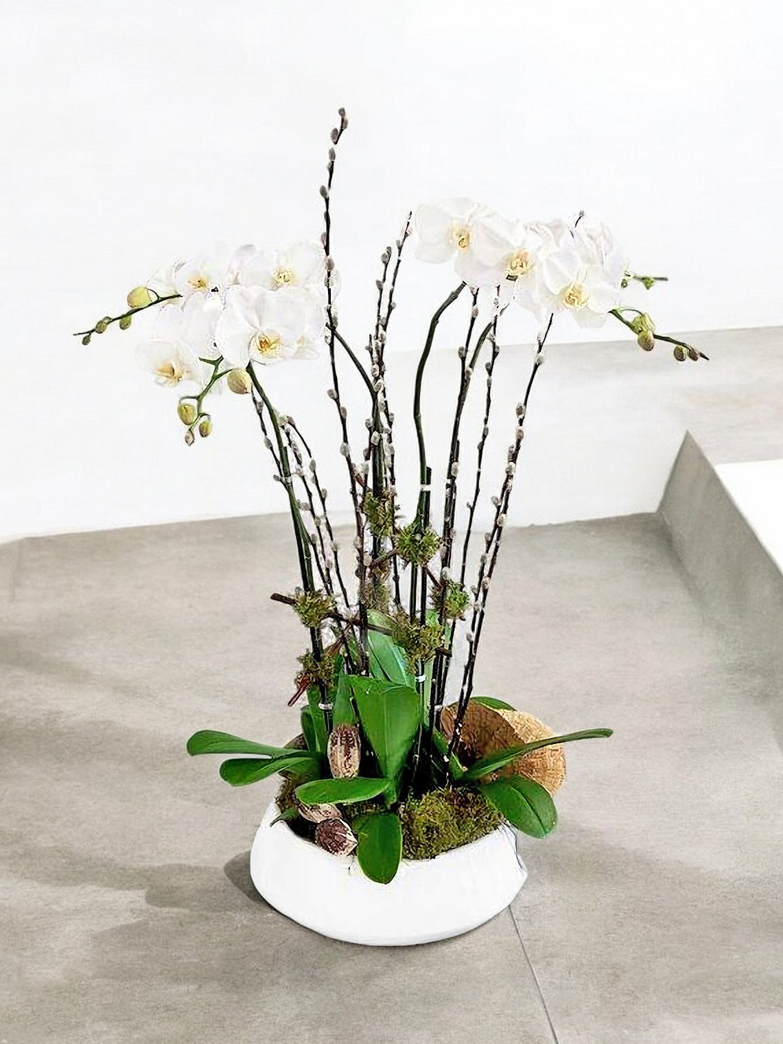 Royal White Orchid Bowl product thumbnail 2
