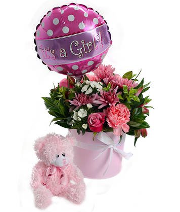 Welcome Baby Girl Set