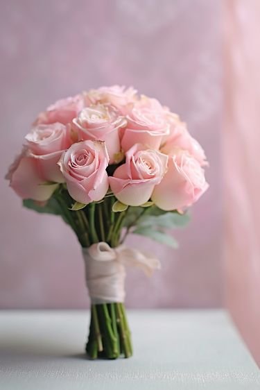 6-1.jpg Pink Rose Bouquet