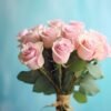 6-2-2.jpg Pink Rose Bouquet