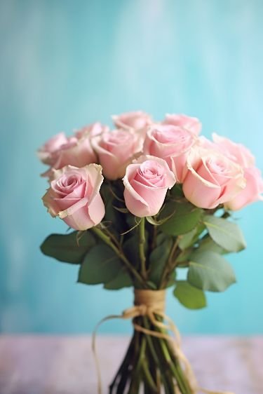 6-2-2.jpg Pink Rose Bouquet