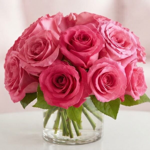 Blush Elegance Vase