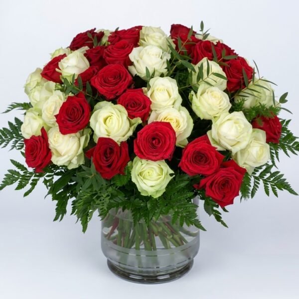 Classic Red & White Basket Classic Red & White Basket