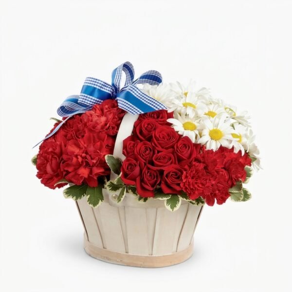Crimson Touch Basket Crimson Touch Basket