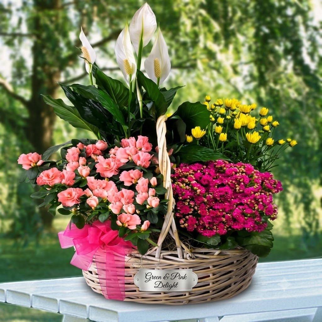 Green Harmony Basket