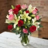 Lily-Roses-1 أفكار هدايا الشركات في الأردن - باقة ورود راقية