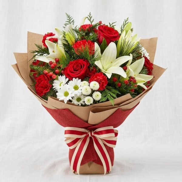 Lily & Scarlet Bouquet Lily & Scarlet Bouquet