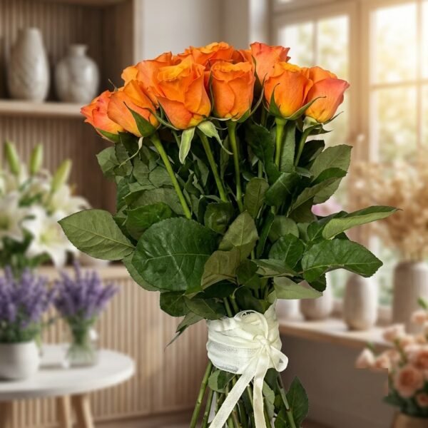 Orange Roses Bouquet Orange Roses Bouquet