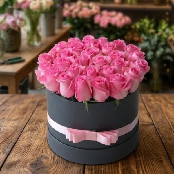 Pink Bloom Round Box Pink Bloom Round Box