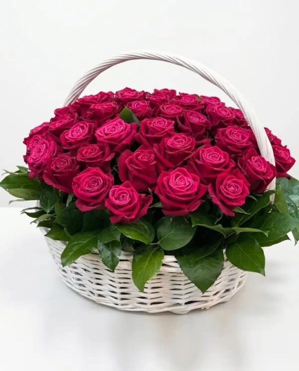 Radiant Ruby Basket