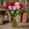 Red & Pink Roses Bouquet 2 Red & Pink Roses Bouquet