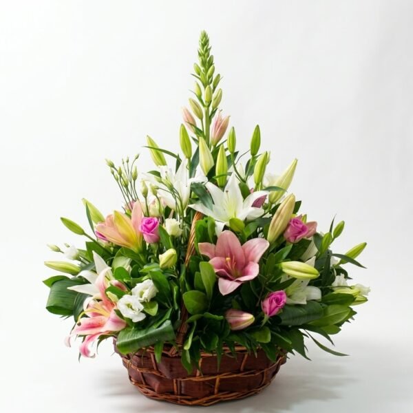 Royal Lily Basket Royal Lily Basket