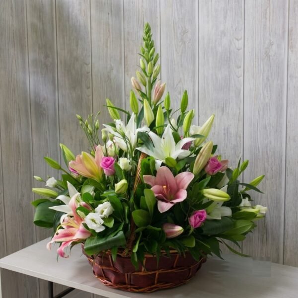 Royal Lily Basket Royal Lily Basket