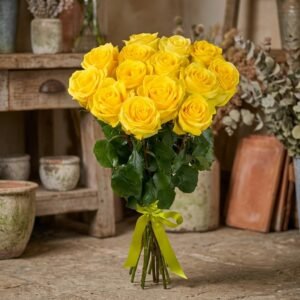 Yellow Roses Bouquet