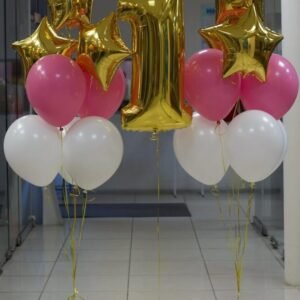 Birthday Number Balloons