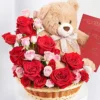 Sweet Love Basket | Flower & Gift Delivery in Amman, Jordan – WowWard (Photo 2)