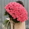 pink-rose-bouquet.jpg 100 Pink Roses Bouquet
