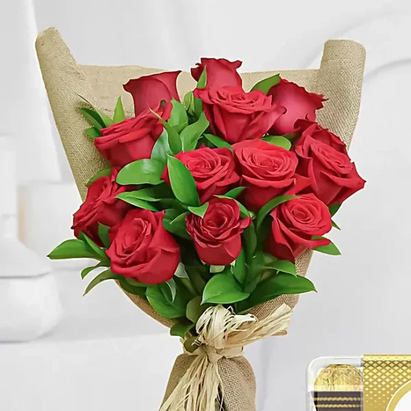Sweet Crimson Gift | Flower & Gift Delivery in Amman, Jordan – WowWard (Photo 3)