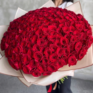200 Red Roses Bouquet